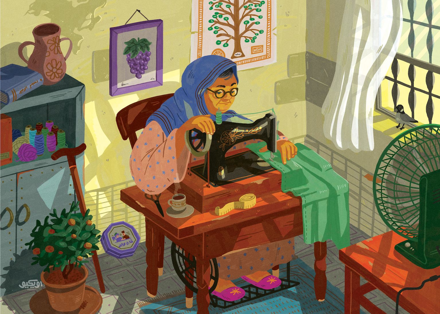 Scene from Syria. Courtesy of the artist.