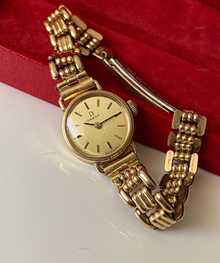 Omega watch from 1968, courtesy of Crystal Ages.