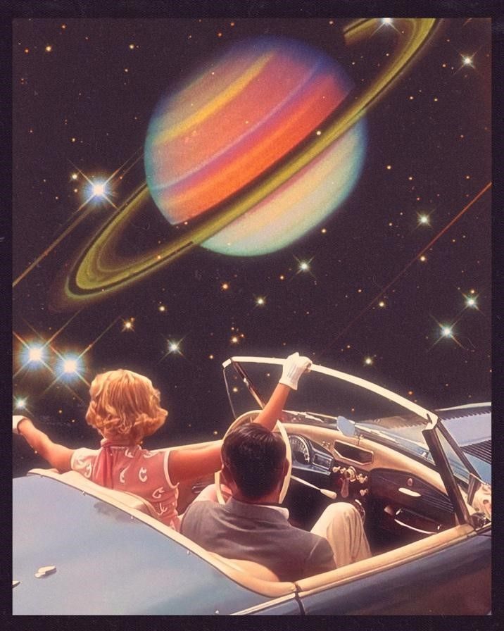 "Space Ride," by Roger Mattos. Artwork courtesy of the artist.