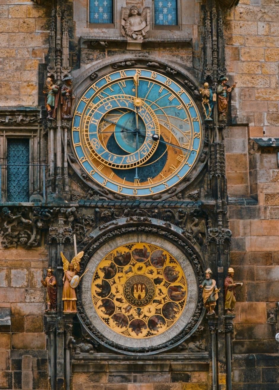 واجهة ساعة براغ. مصدر الصورة Freepik. 