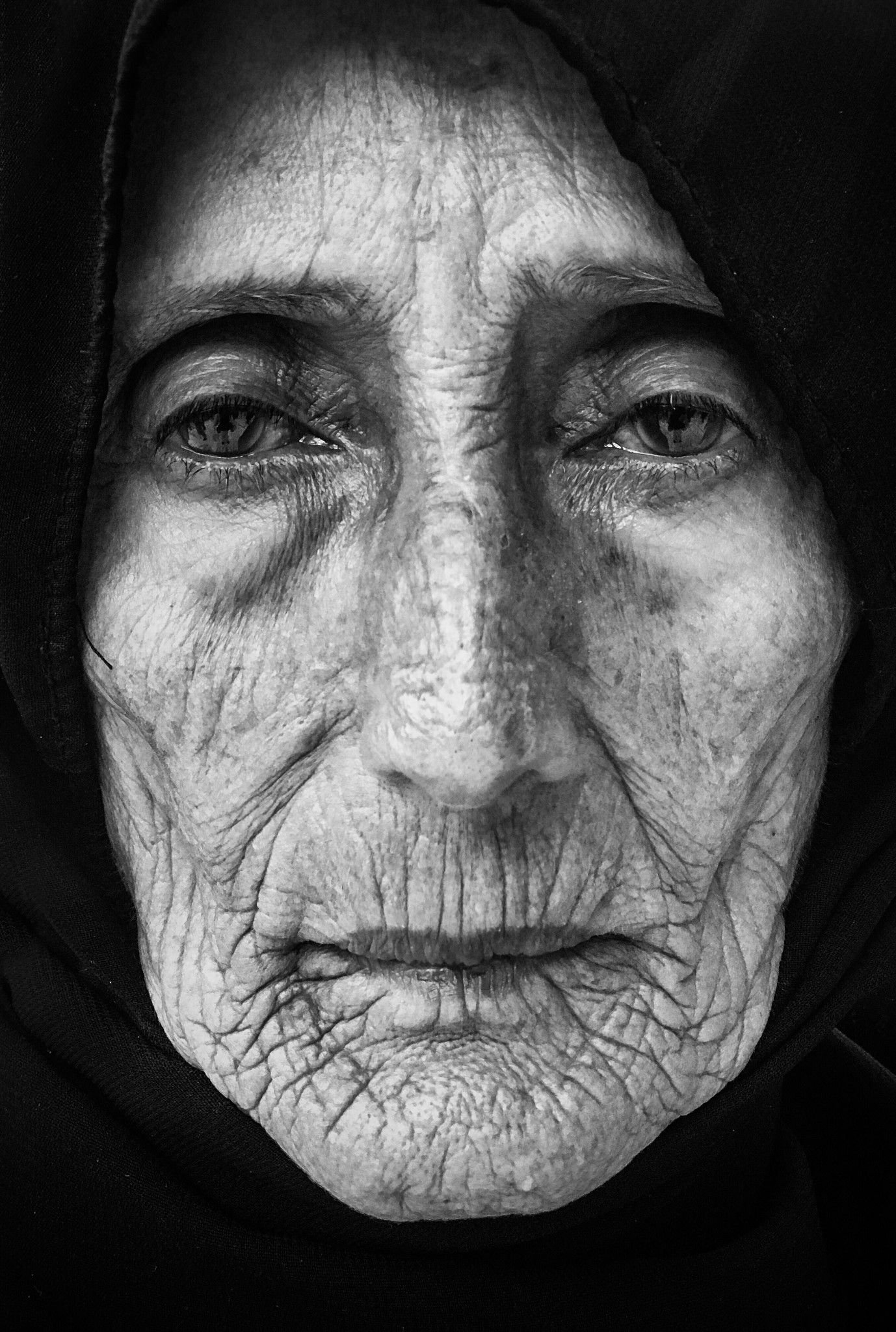 الحاجة سعيدة، مكة المكرمة 2018. بإذن من المصور عبد الله المالكي.