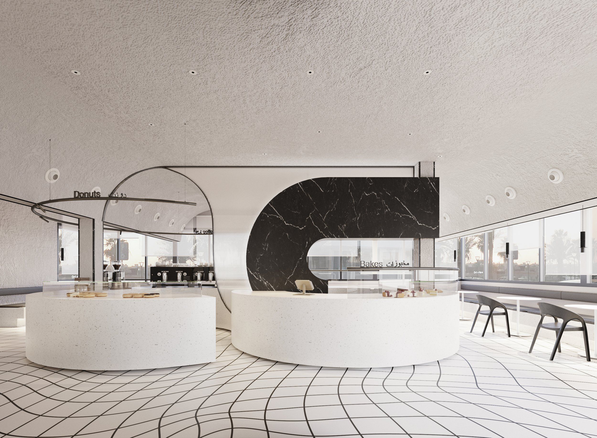 A visualization of the "Chunk, Sidra" design on Azaz Architects' page. Courtesy of the artist.