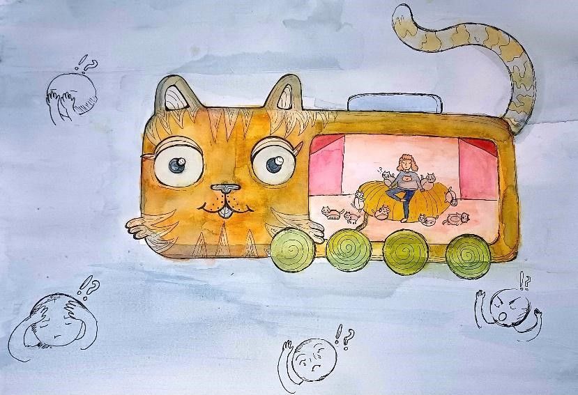 Cat Car, by Mohamad Mahan 