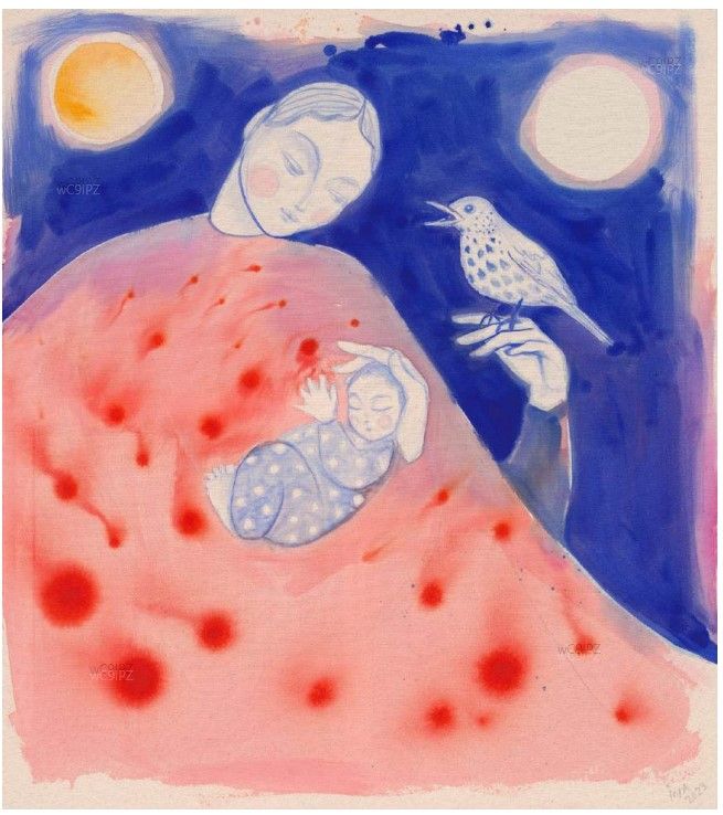 عندما تتجسّد الأمومة في اللوحات