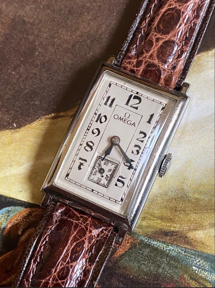 Omega watch from 1939. Courtesy of Crystal Ages.