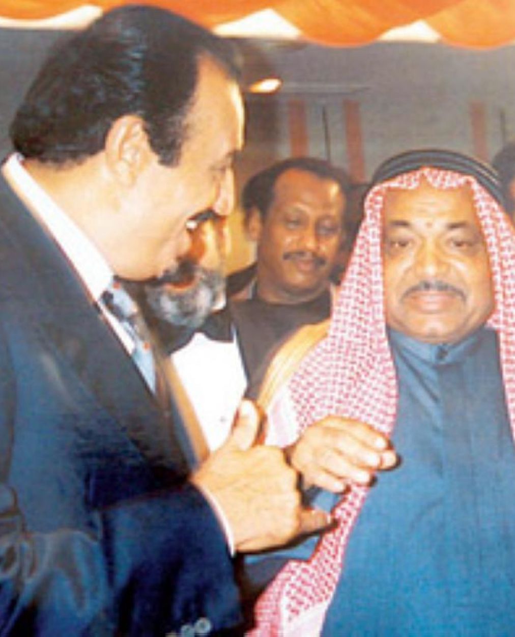 “Art for Peace” Exhibition in Spain- Abdulahim Radwi and then Prince Salman, 2004.