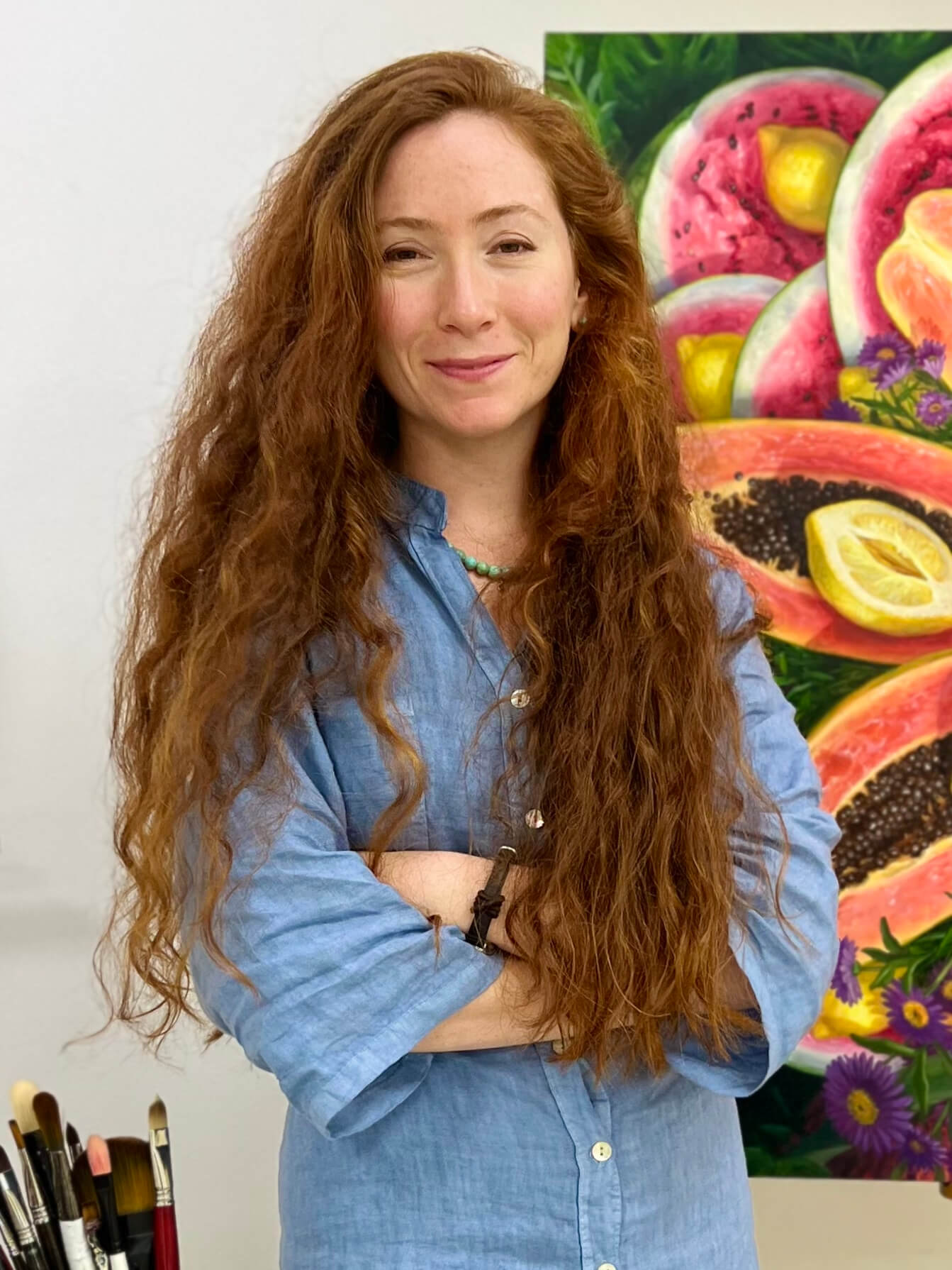 Artist Alonsa Guevara.
