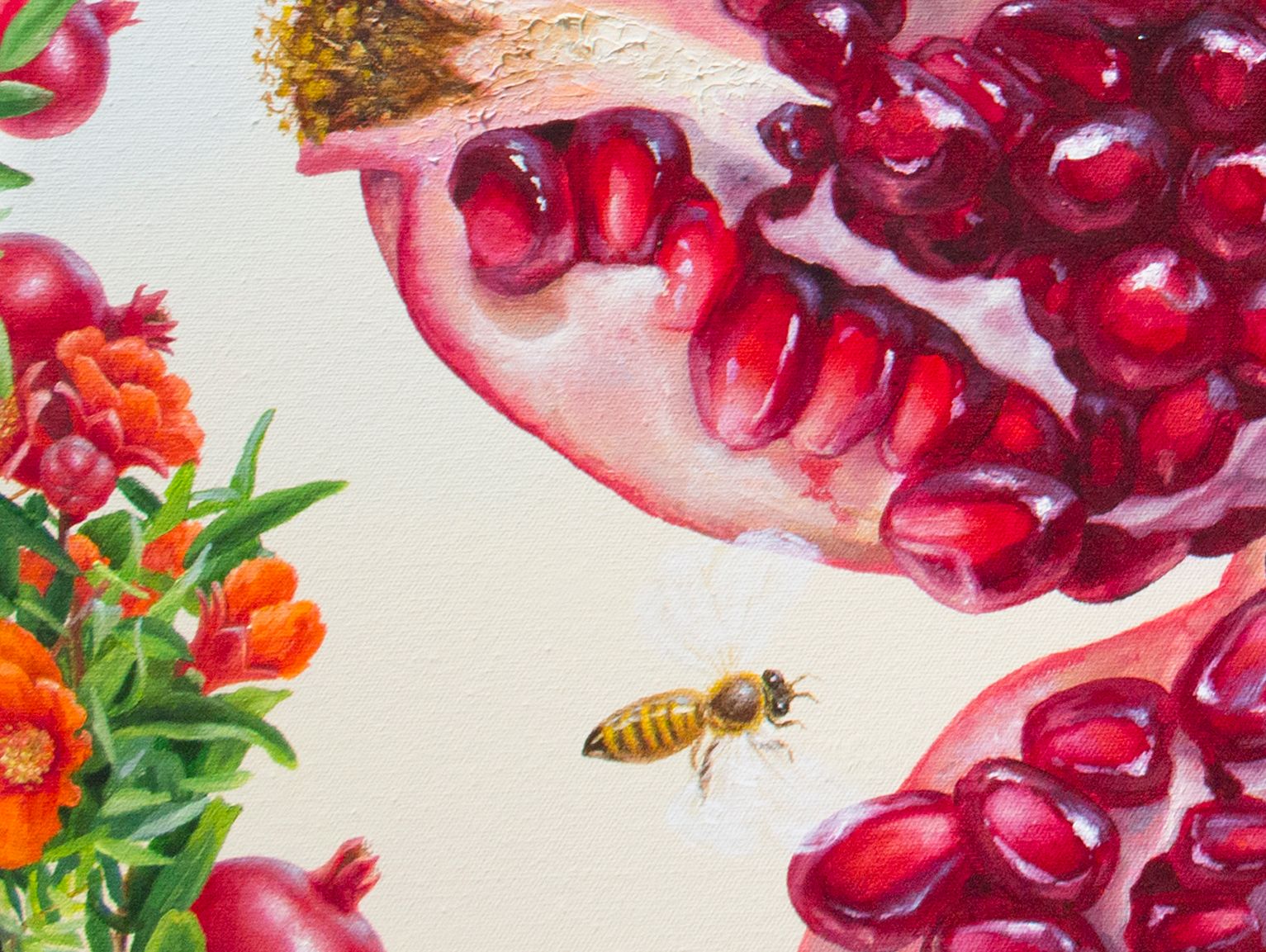 Call of the Pomegranate detail.