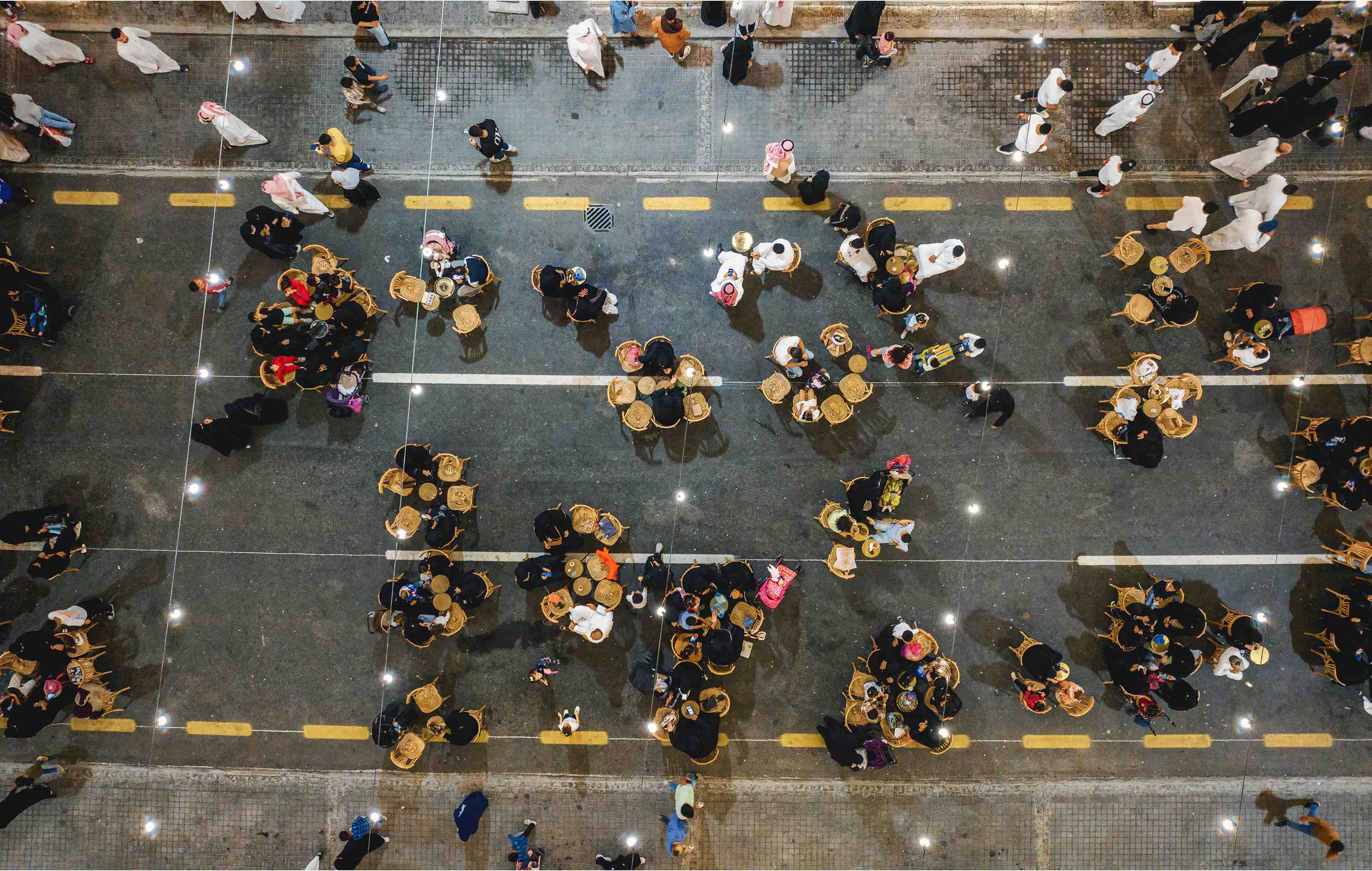 One of the streets in Al-Qaysariah Market, courtesy of Abdullah Alsheikh.
