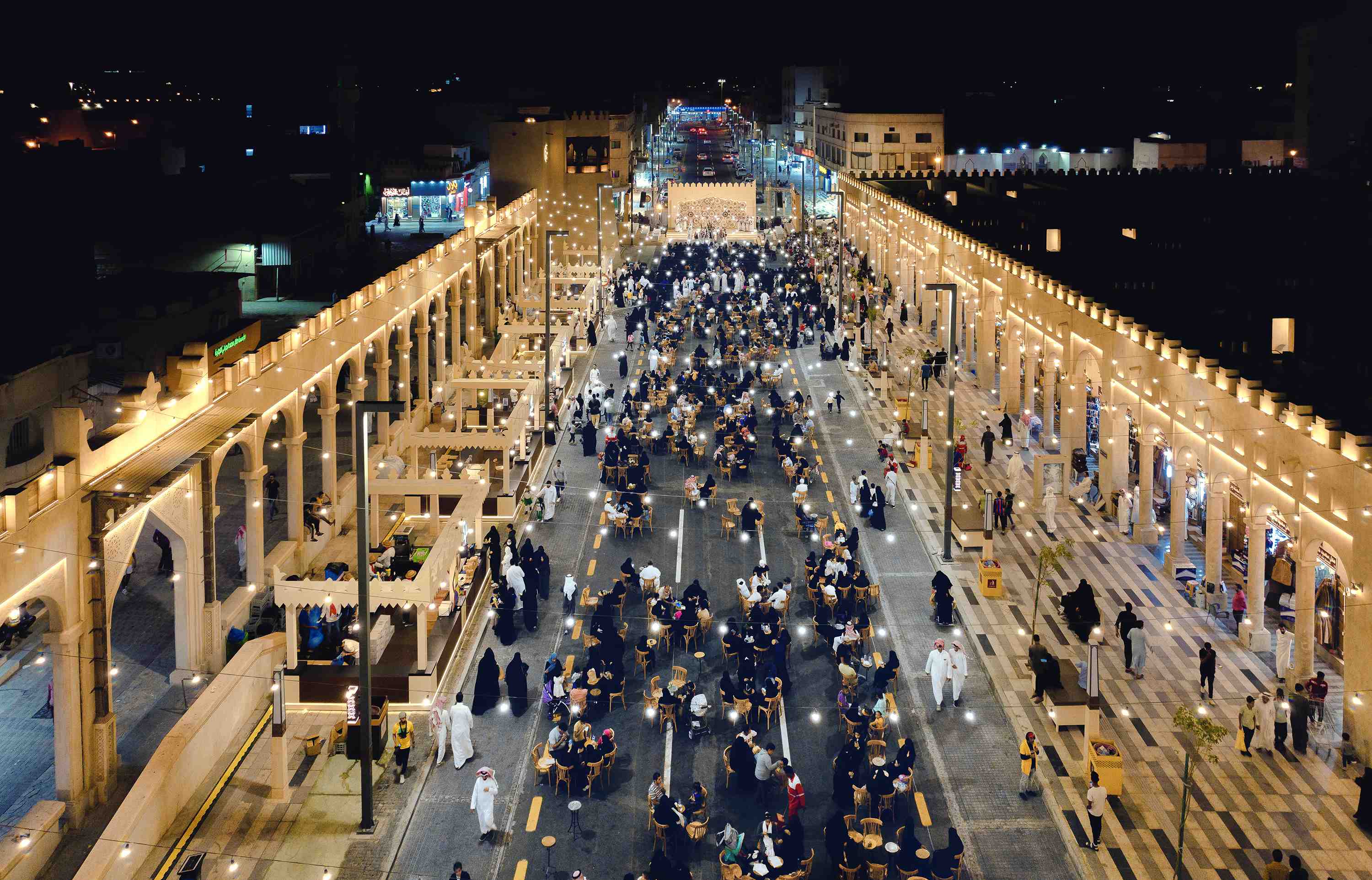 One of the streets in Al-Qaysariah Market, courtesy of Abdullah Alsheikh.
