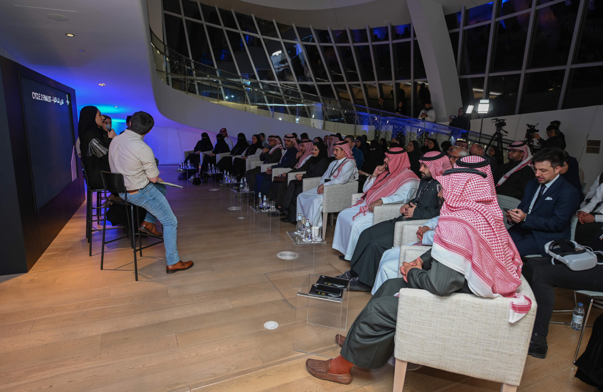  جمانة سكلوع في اليوم التجريبي للحلول الإبداعية، 2023، بإذن من إثراء. 