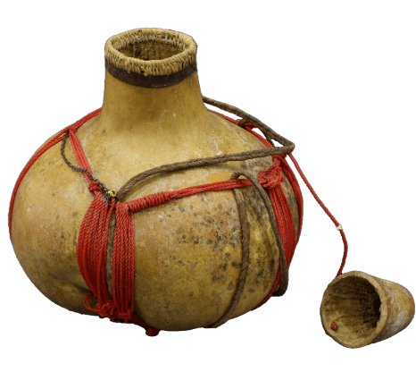 “Gourds were used as milk and butter containers in the south. Another example of sustainable traditional practices," by Somaya Badr, CEO of The Art of Heritage. 