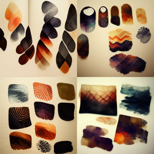 Rym Al-Ghazal’s A.I generated art reflecting identity. 