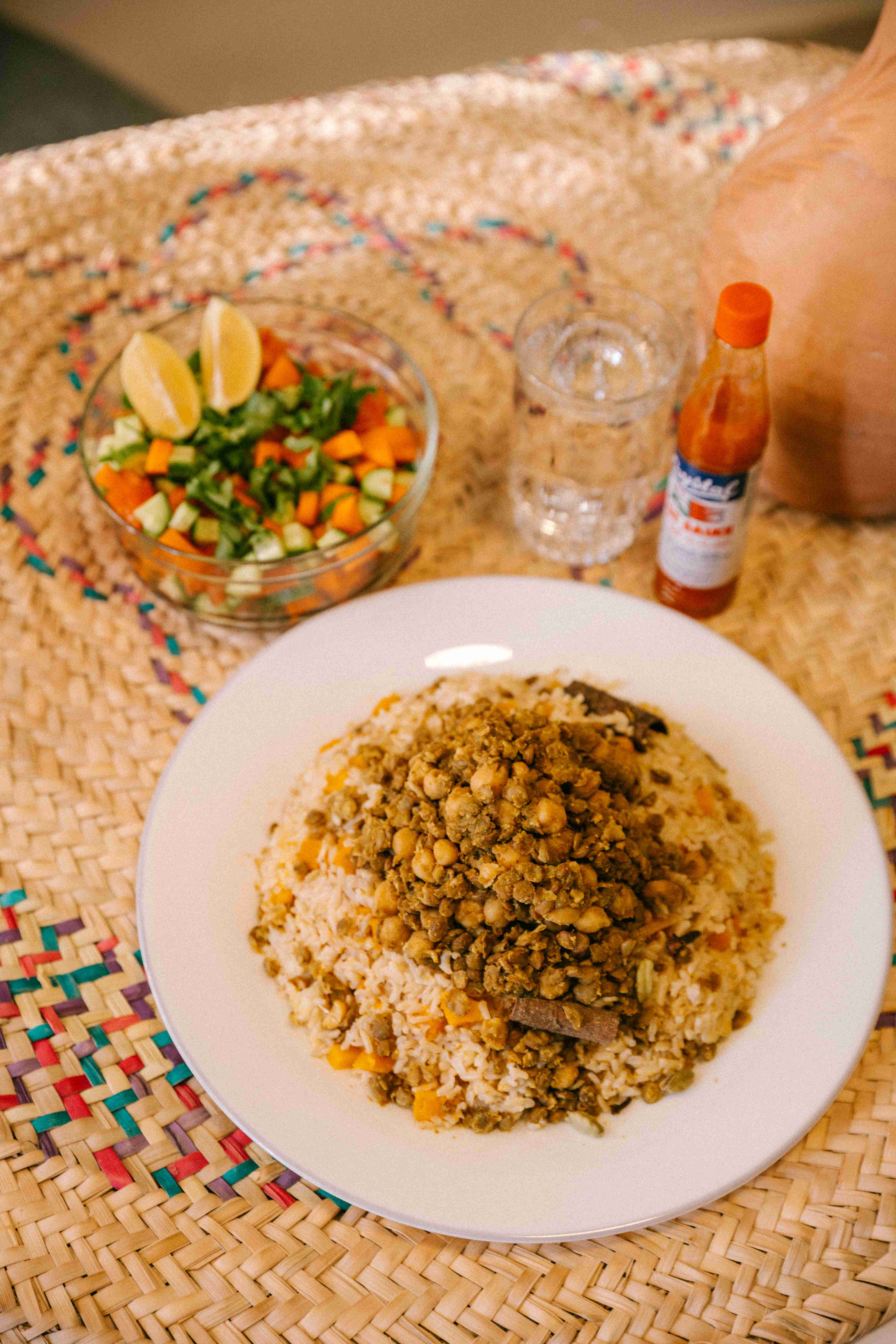 Vegan Kabsah. Courtesy of Raoum Alsuhaibani.