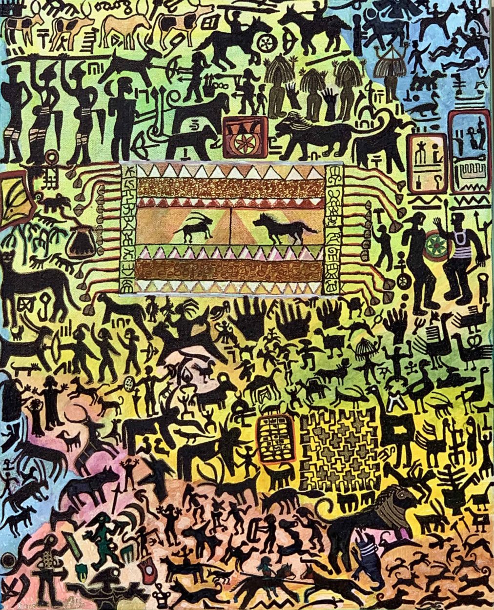 Art pieces by Ali Al-Shareef.