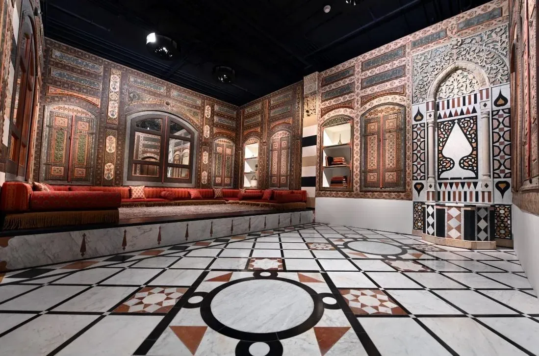 Every part of a home has a story, has a memory, and is rooted in our hearts.&nbsp;Traditional Damascus Majlis. Part of Ithra Museum’s exhibition ‘In Praise of the Artisan.’ Photo by Ahmed Al-Thani.&nbsp;