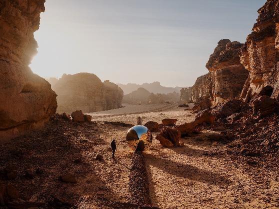 ‘The Dot Desert x Al-Ula.' Faisal Samra. 2024. Courtesy of the artist. 