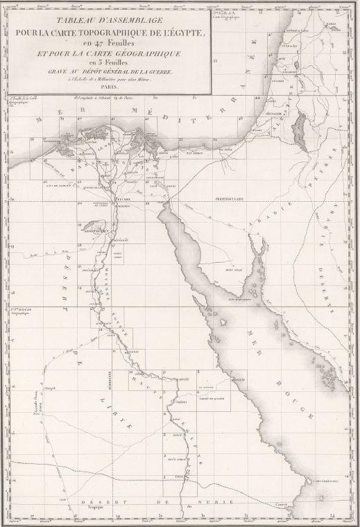 'Description de l'Égypte.' Panckoucke (Second Edition). 1820-1829. Produced following Napoleon Bonaparte's French Campaign in Egypt, this work documents Egypt through detailed maps and engravings. Its plates show the Nile as a central feature of the landscape, flowing past sites such as Philae and Elephantine, shaping settlements, and guiding movement along the river. (HC.FB.25925.01 / HC.FB.25925.11). Courtesy of the Heritage Collection Team in the Heritage Library, Qatar National Library.