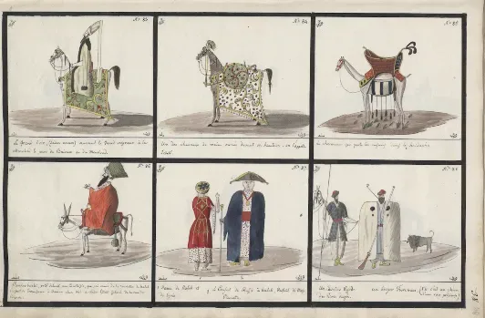 An excerpt from Count Rzewuski’s Sur les Chevaux Orientaux et Provenants des Races Orientales ("Concerning the Horses of the Orient and Those Originating from Oriental Breeds"). 1820 - 1830. Source: polona.pl.&nbsp;