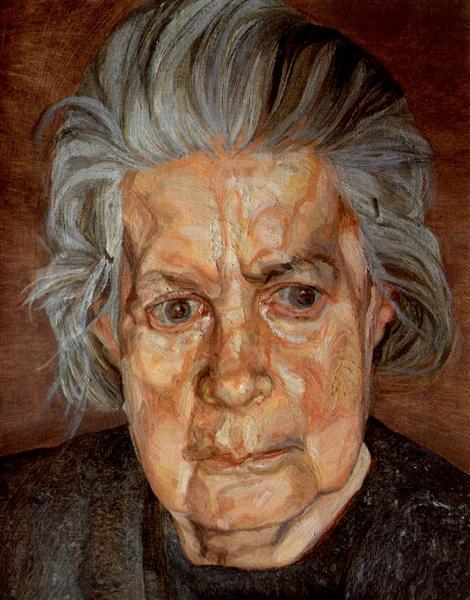 ‘The Painter’s Mother II,’ by Lucian Freud. 1972. Source: Bridgeman Images.&nbsp;