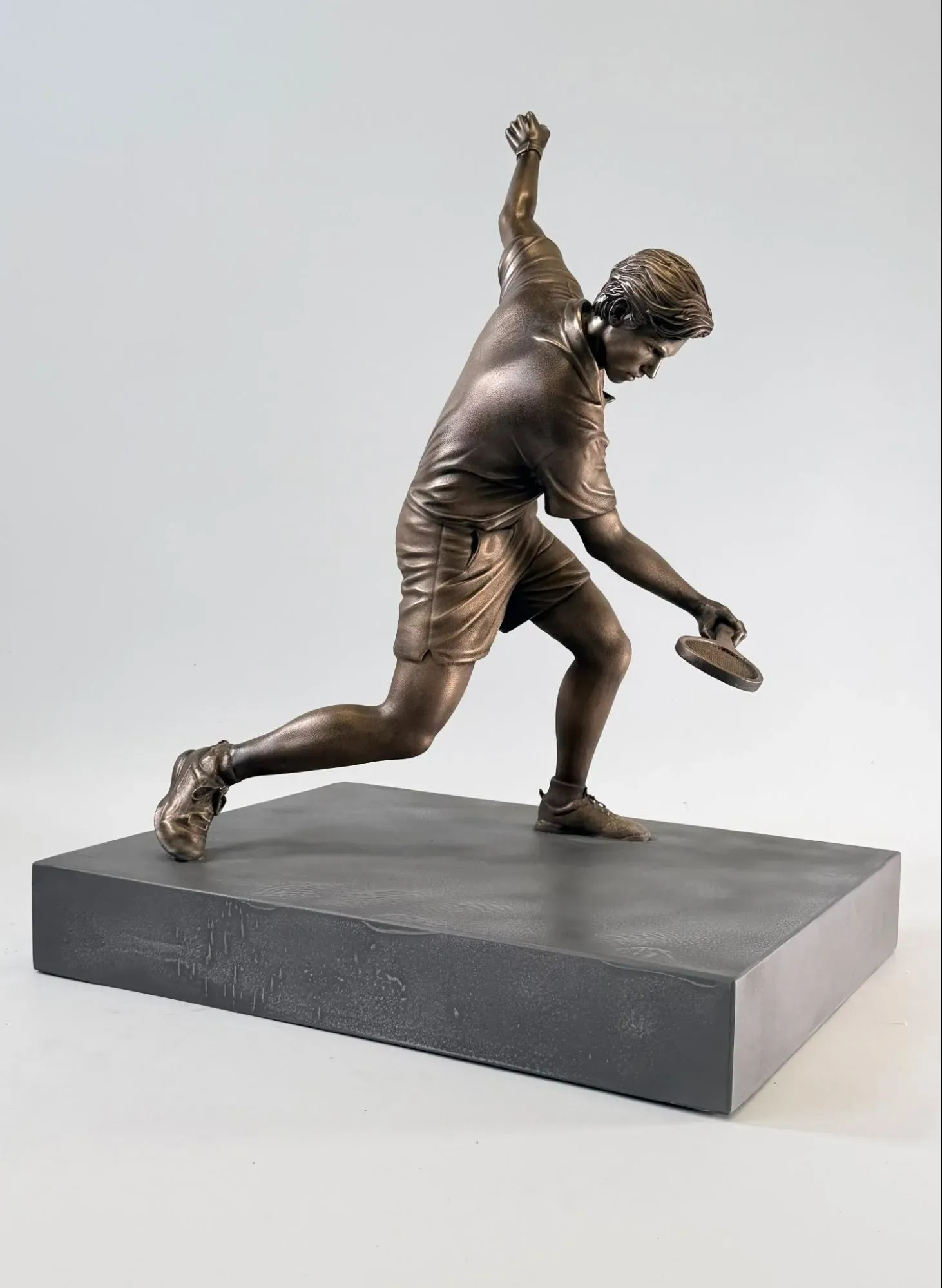 ‘Court Tennis: Underarm Twist Serve.’ George Petrides. 2026. Courtesy of the artist.