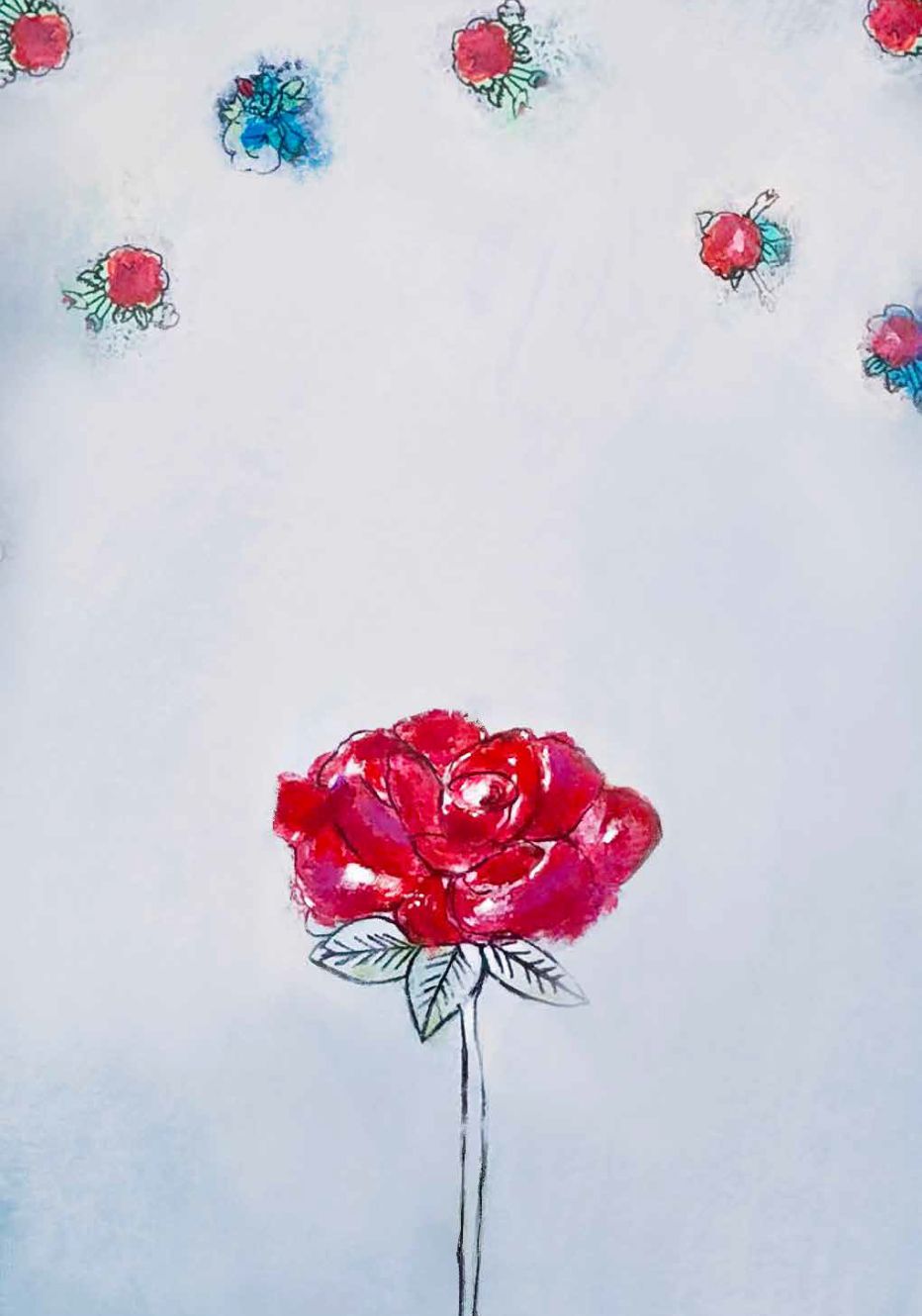 A rose of love.