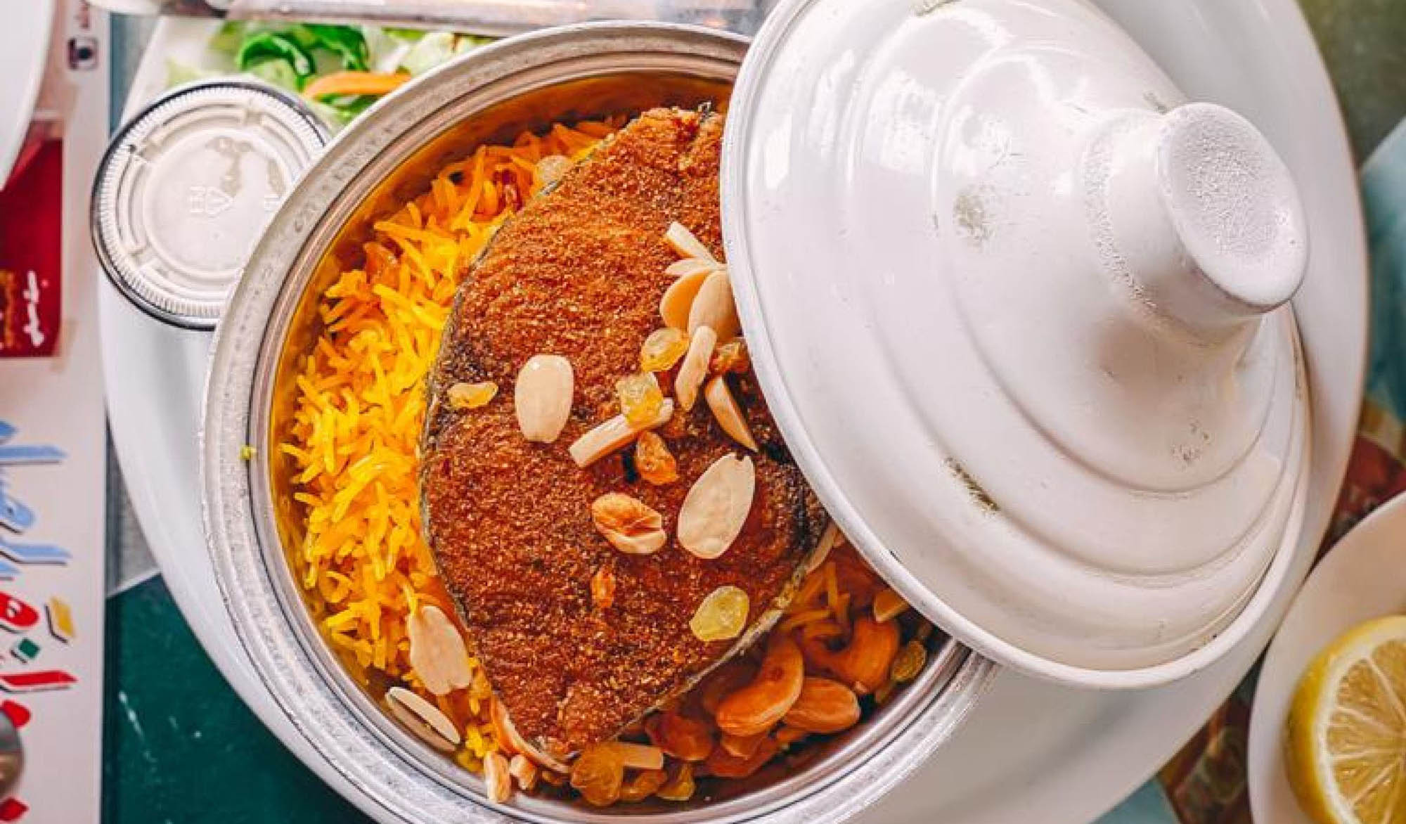 Traditional home cooked food. 