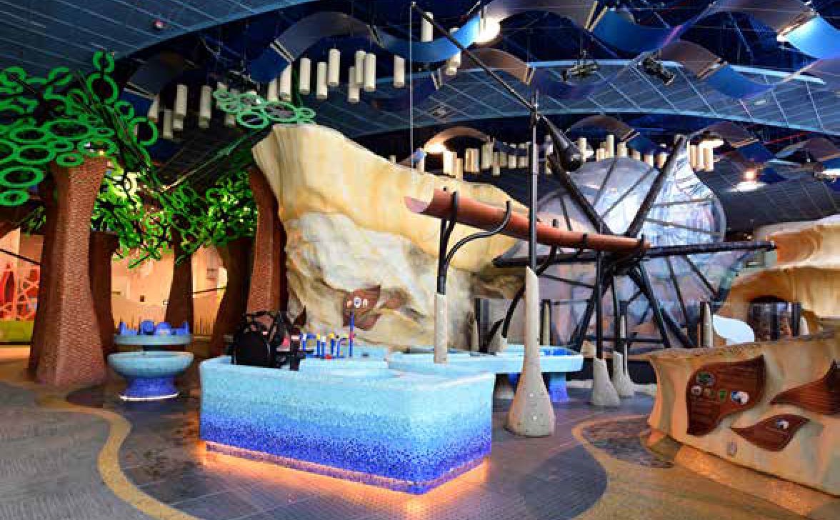 Inside Ithra's Children Museum. 