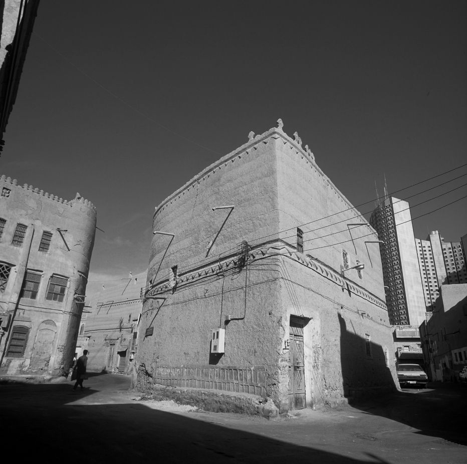 Old homes in Riyadh (1989). Courtesy of Aramco Archives.