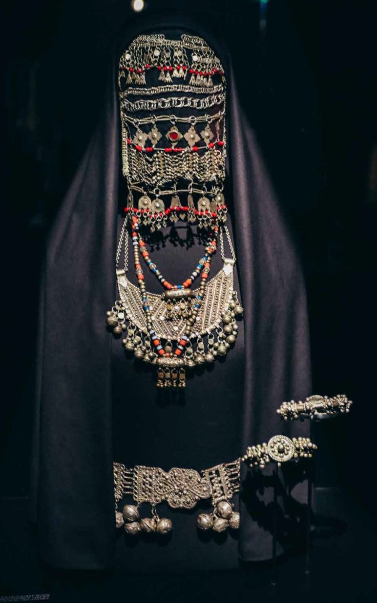 Traditional Saudi Jewelry exhibition.