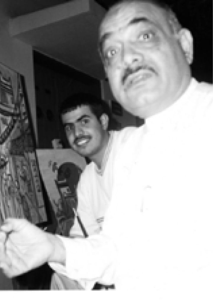 Abdulhalim Radwi (from Makkah, 1939-2006) is the father of Modern Saudi art.