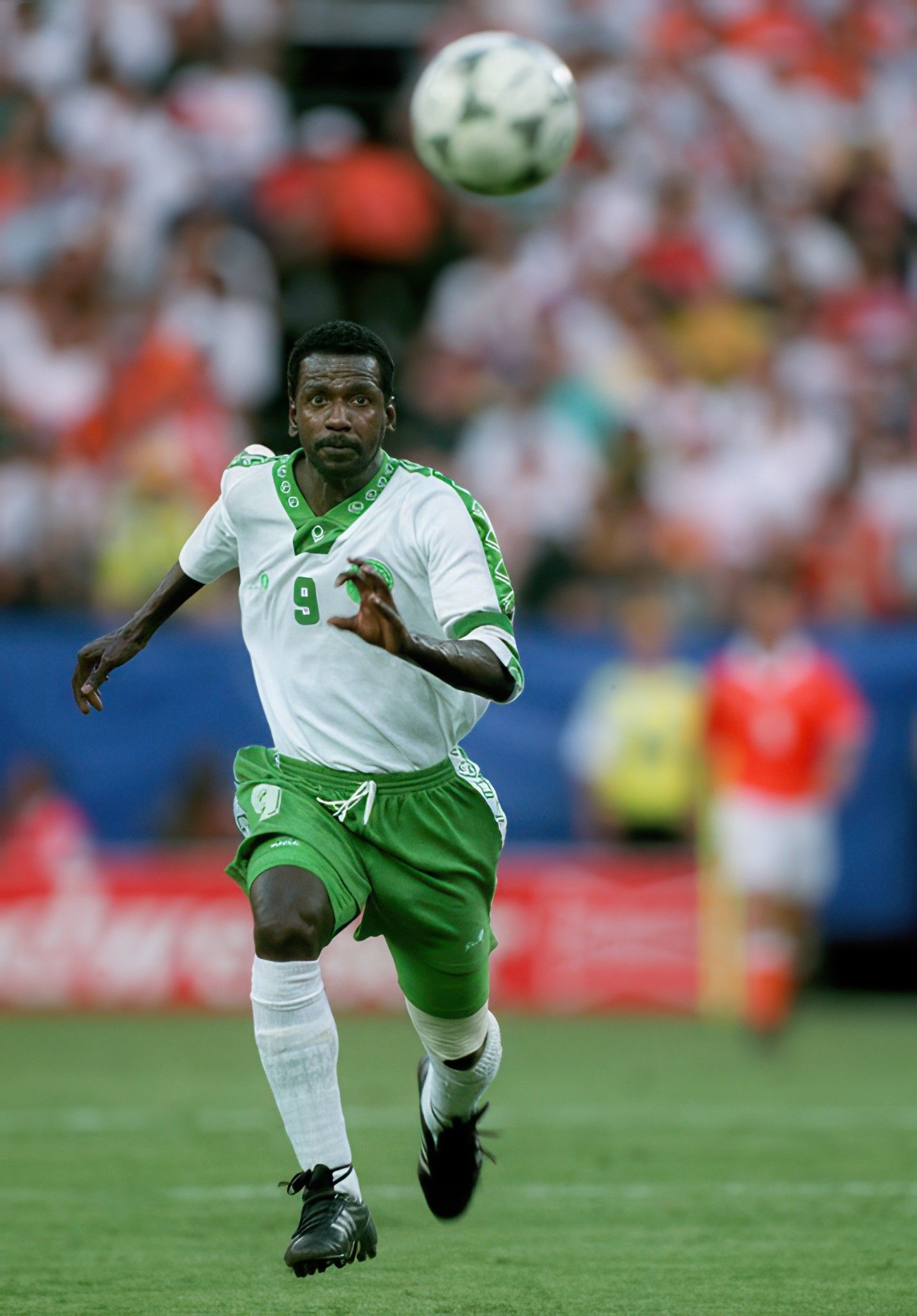  Majed Abdullah in the 1994 World Cup. Credit: Richard Sellers via Getty Images. 